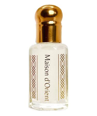 Maison d'Orient Vanilla Musk Perfume Body Oil with a Fresh Powdery Scent (aka. Misk Altahra) Arabian Perfume For Women Musk Tahara 0.4 Fl Oz (Pack of 1)