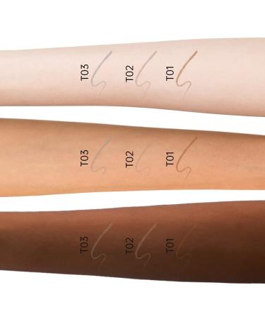 Double-Headed Drunk Rhyme Eyebrow Pencil #03 Soft Black - Waterproof Long Wearing & Delicate Design | International Shipping Available - Buy Online on GoSupps.com