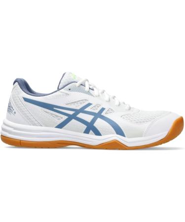 Asics Upcourt 5 41.5 EU - Stylish White/Blue Sneakers | International Shipping Available - Buy Online on GoSupps.com