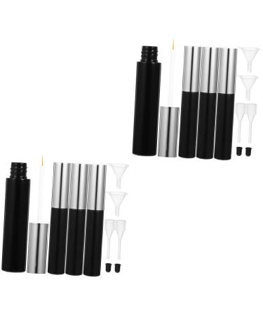 NOLITOY 8 Pcs Eyeliner Pencil Eyelash Growth Oil Containers Eyeliner Tube Eyeliner Vials Bottle Cosmetic 1 ml (Pack of 1) As Shownx2pcs