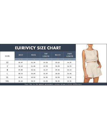 Eurivicy Women's Sleeveless Crop Tank Top and High Waist Pocketed Shorts Set - Black, Medium - Buy Online on GoSupps.com