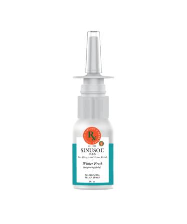 Sinusol DRBRX Nasal Spray for Allergy Relief Plus Cold Remedy Rapid Relief of Congestion and Sinus Pressure 2 Ounce