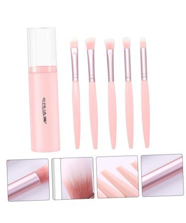 Buy Eye Shadow Brush Set - Eyeliner & Makeup Brush Holder Kits | Pink ABS Handle | International Shipping - Buy Online on GoSupps.com