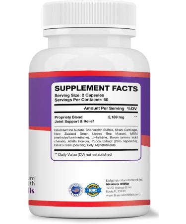 Max Flex-3 Pain Relief Formula with Green Lipped Mussel | 60 ct - Buy Online on GoSupps.com