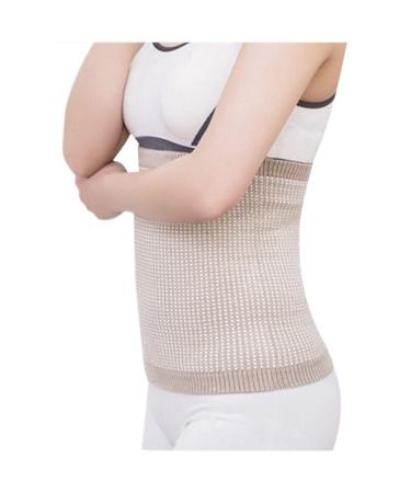Unisex Warm Cashmere Waistband Abdominal Protector - Soft Kidney Binder for Men & Women Relieves Back Pain & Supports Waist - Stretchy Camel XL - Buy Online on GoSupps.com