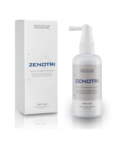 ZENOTRI Genetic Science Hair Care Solution Follicle Tonic   Biotin & DHT Blocker  Promotion Hair Regrowth  All Hair Types  Hair Nutrition  Removing Scalp Odor for Men and Women