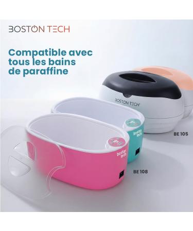 Paraffine Boston Tech pour les mains et les pieds antioxydant doux hydratant traitement professionnel de l arthrite 2 blocs de 450 g Violet - Buy Online on GoSupps.com