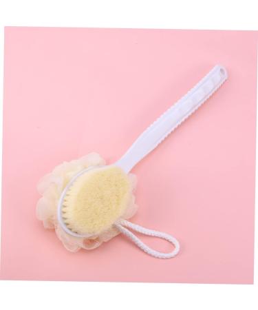 2pcs Healeved Back Scrubber Brushes with Handle - Soft Body Loofah for Shower Massage - Buy Online on GoSupps.com