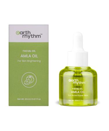 Earth Rhythm Amla Oil for Skin Brightening| Fades Scars Preserve Skin Glow Hydrates & Moisturize Skin Builds Collagen Men & Women - 20ml