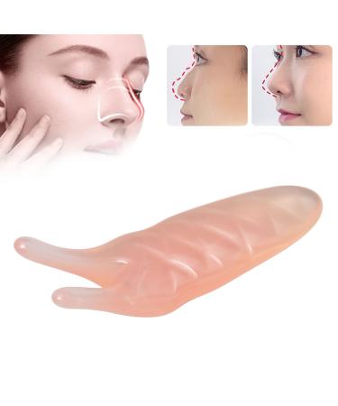 Gua Sha Facial Tool Gua Sha Massage Tool Facial Massage Nose Up Rounded Corners Narrow Nose Scraping Massage Tool Massage Facial Tool Tighten Skin Care Tool for Face()