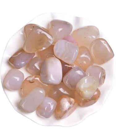 Sakura Agate Healing Crystal Stones 1.25-2.0 - Large Reiki Gemstones for Energy Healing & Meditation - Buy Online on GoSupps.com