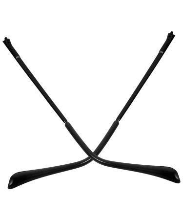 Iwowhero glasses 1 pair of glasses accessories replacement glasses legs glasses arm legs glasses brick end tips glasses Arms Logs sunglasses temple bone glass bone substitute metal straps black 13x0.5cm