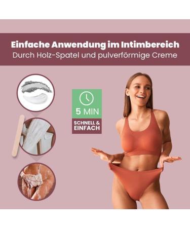 Capillum Amove Aloe Vera 4 x 300 g premium hair removal cream for women gentle hair removal powder for women painless shower intimate hair removal cream without additives with neutral scent - Buy Online on GoSupps.com