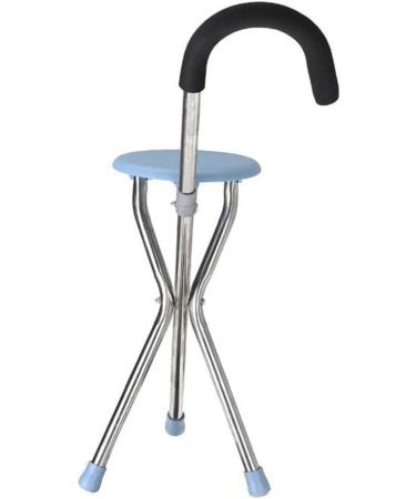 Sport Seat Walking Stick and Seat Combination - Walking Cane with Folding Seat Canes with Seats for Heavy Weight Thick Aluminum Alloy Cane Stool Seat Chairs Heavy Duty G Surprise Gift - Buy Online on GoSupps.com