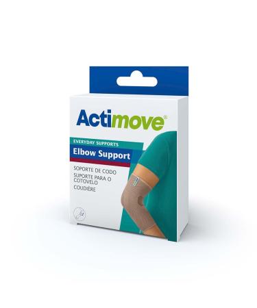 Everyday Supports Elbow Brace | Slip-On Support for Tendonitis Tennis & Golf Elbow | Universal Size Beige | Pain Relief for Men & Women - Buy Online on GoSupps.com
