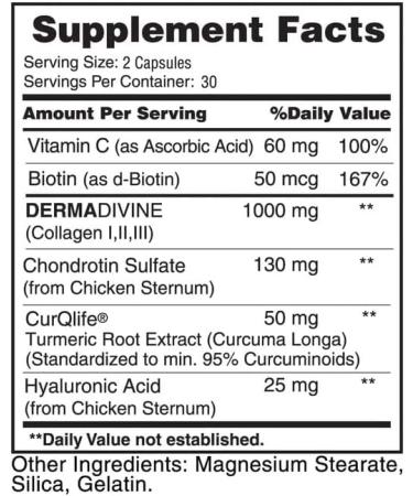 Dermadivine with Curqlife (Collagen with Curcumin) - Buy Online on GoSupps.com