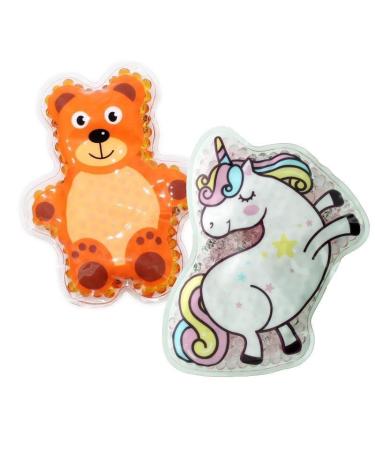 2 cooling pads unicorn teddy heat pad multiple compress cooling pad children warm cool