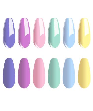 Vishine 6-Piece UV Color Gel Set | Premium UV Nail Polish & Gel for Nail Art Design | 8ml UV Colors for Stunning Nail Designs - Buy Online on GoSupps.com