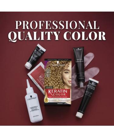 Schwarzkopf Keratin Color 9.0 Honey Blonde - Color & Moisture Hair Color Cream - Buy Online on GoSupps.com