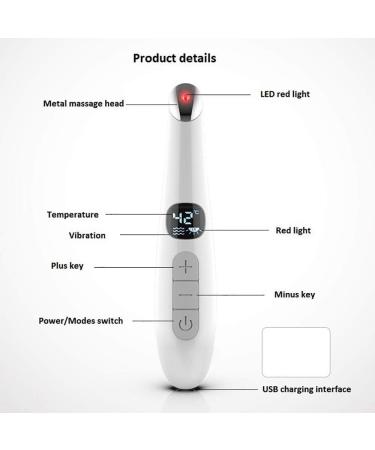 MU AUGemassager | 37-45 C Heated Eye Massager for Vibration Relief Eye Fatigue Alleviation & Anti-Aging Beauty Tool - Shop Internationally! - Buy Online on GoSupps.com
