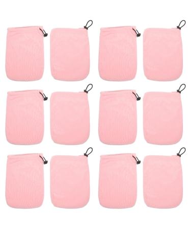 Healeved 6 Pairs Wax Thermal Insulation Gloves Manicure Gloves Simple Wax Warmer Insulated Mitts and Cozies Wax Gloves Paraffin Gloves Mittens Moisturizing Work Pink Headband Plush