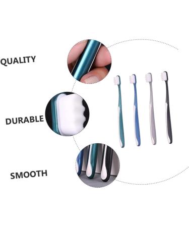 Solustre 20 Pcs Soft Silicone Toothbrush Set - Adult Oral Hygiene with Mouth Protection - Assorted Colors - Perfect for Tooth Bristle Care - Buy Online on GoSupps.com
