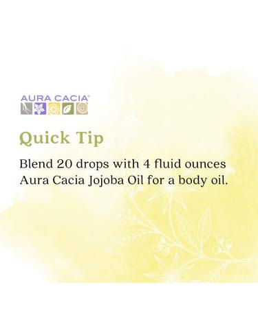Aura Cacia Ylang Ylang Essential Oil - 100% Pure, 0.5 fl oz (15 ml) - Buy Online on GoSupps.com