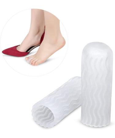 Hemoton Silicone Gel Toe Warmers Protector - 5 Pairs of Toe Caps/Cushions/Covers Sleeves for Finger and Toe Protection - Buy Online on GoSupps.com