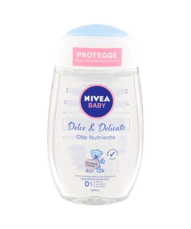 NIVEA Baby Oil Sweet Nutrients 200ml - Gentle Moisturizing Care for Your Baby | International Shipping Available - Buy Online on GoSupps.com