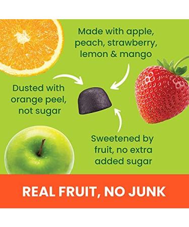 Fruily Organic Vitamin C Boost Gummies - Mixed Fruit Flavor - 60 Count - Buy Online on GoSupps.com