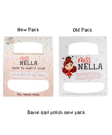 Miss Nella Purple Unicorn Nail Polish Set - Odorless Water-Based & Safe for Kids | Pack of 3: Sweet Lavender Butterfly Wings & Little Poppet - Ideal for International Shipping! - Buy Online on GoSupps.com