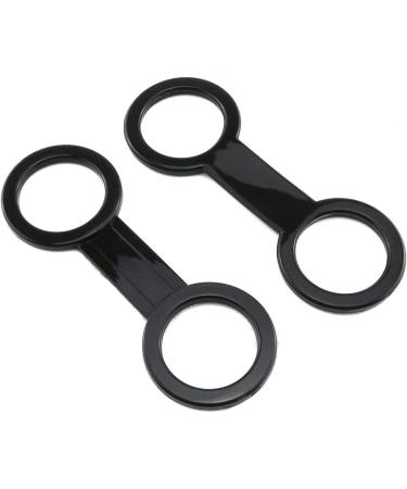 E-Outstanding Silicone Snorkel Keeper 5PCS Black - Scuba Diving Mask Holder Clip Lock Kit - Buy Online on GoSupps.com