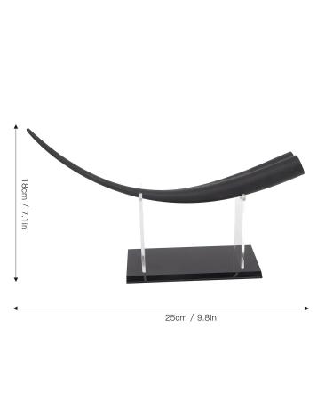 Large Eyelash Teaching Display Model - Double Tip Training Tool with Acrylic Stand for Professionals - Buy Online on GoSupps.com