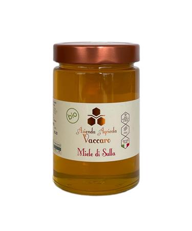Apiculture - Miel de Sulla 500g | Go t Doux et D licat aux Notes Florales | Antioxydant et Riche en Min raux | Brut Non Pasteuris | Haute Qualit Artisanale de Basilicate | Made in Italy