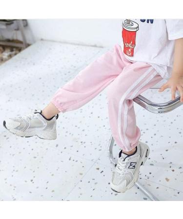 Girls Jogging Pants | Athletic Sweatpants for Outdoor Activities | Pink 10 Years - Buy Online on GoSupps.com