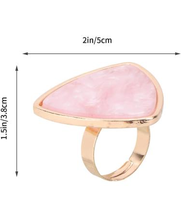  Beaupretty Beaupretty 6 Pieces Shell Ring Palette Paint Palette Rings Tray Marble Polish Plate DIY Manicure UV Gel White Nail Miss Acrylic Resin - Buy Online on GoSupps.com