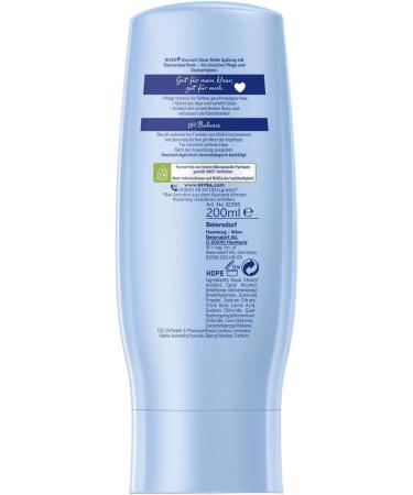 NIVEA Diamond Gloss Conditioner (200 ml) with diamond particles for intensive care of normal and dull hair - Buy Online on GoSupps.com