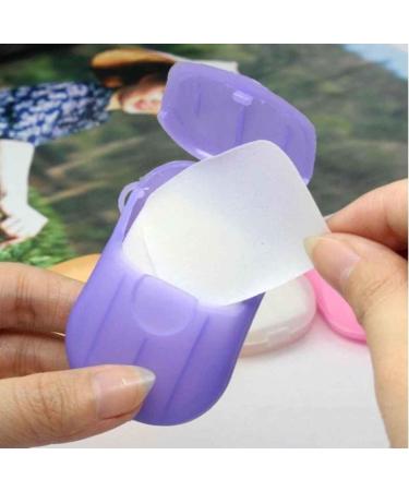 DPWOUM 800 Sheets Disposable Soap Paper 8 Boxes Hand Cleaner Fragrance Mini Color Soap Paper for school Indoor Outdoor Travel Camping Hiking - Buy Online on GoSupps.com