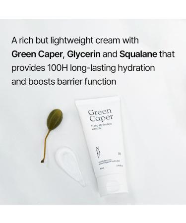 Long Lasting Deep Hydration Green Caper Cream 80ml - Nourish & Revitalize Skin | International Shipping Available - Buy Online on GoSupps.com