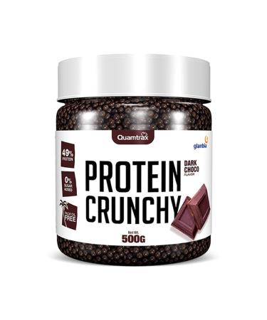 Quamtrax Protein Crunchy 500 gr Sabor Chocolate Negro