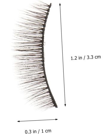 minkissy 15 Pairs Short False Eyelashes Fake Cosmetic Eyelashes Art Eyelashes Makeup Brishes Toiletries Natural Look Eyelashes Extension Lashes False Lashes Artificial Fiber 3d Glue Fluffy - Buy Online on GoSupps.com