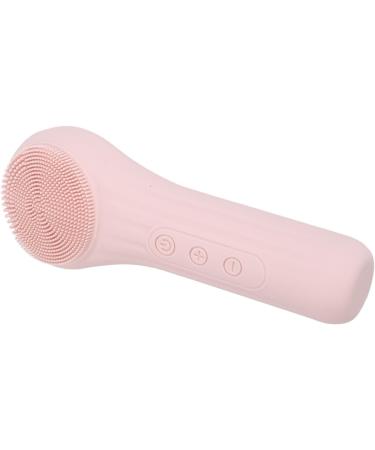Electric Face Cleansing Brush Vibration Heating Waterproof Silicone Facial Deep Cleansing Brush - Buy Online on GoSupps.com
