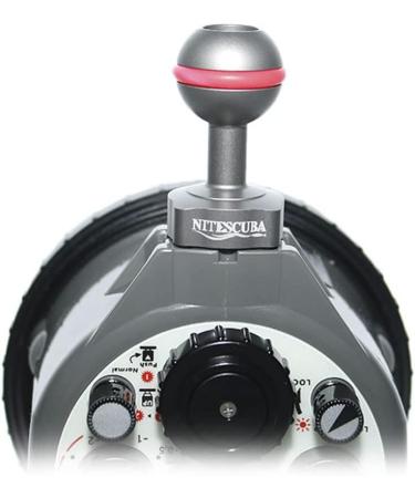INON S-2000 z-330 Underwater Strobe Aluminum Ball Mount - Nitescuba NS042, Black - Buy Online on GoSupps.com
