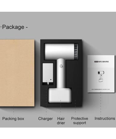 Rechargeable Wireless Hair Dryers Portable Cordless Hair Dryer 15600mAh Battery & Hot/Cold Air Travel Blow Dryer for School Pet s - Buy Online on GoSupps.com