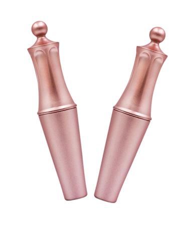 FRCOLOR Eyeliner 2pcs Liquid Eyeliner Magnetic Eyeliner Gold Eyeliner Sticky Eye Liners Miss Cosmetic Bag Make up