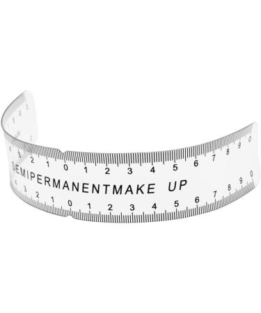  POPETPOP POPETPOP 4 Pcs Eyebrow Ruler Eyebrow Stencil Eyebrow Mapping Reusable Eyebrow Ruler Microblading Eyebrow Stamp 200mg Eyeliner Ruler Eyebrow Pencil Protractor - Buy Online on GoSupps.com