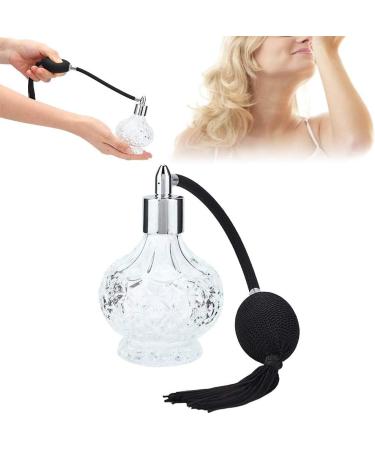 Retro Refillable Perfume Bottle 80ml - Unique Carved Atomizer with Tassel - International Shipping Available - Buy Online on GoSupps.com