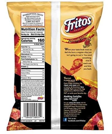 Fritos Flamin Hot Corn Chips - 9.25oz (Pack of 4) - Buy Online on GoSupps.com