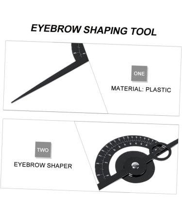 Hemoton Eyebrow Positioning Ruler Lightweight Eyebrow Ruler Brow Mapping Ruler Scale Plastic - Buy Online on GoSupps.com