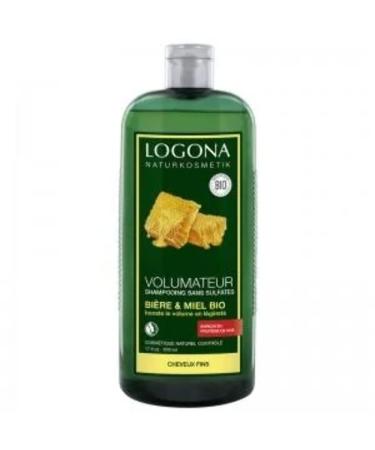 LOGONA Honey Beer Volumizing Shampoo - 500ml